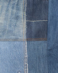 ALC-014 Denim Princess Sleeve Patchwork Jacket