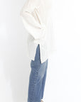 VINTAGE 70'S DEADSTOCK INDIA COTTON GAUZE TUNIC TOP