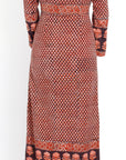 Vintage 70's India Cotton Karavan Zip Dress