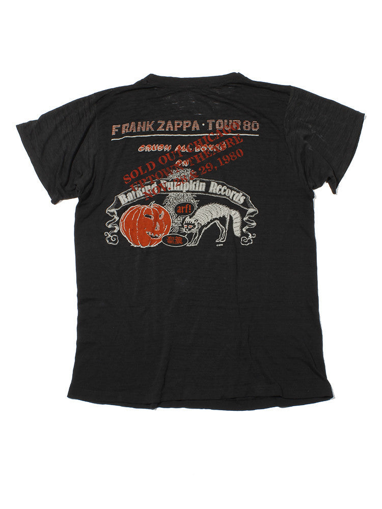 Frank Zappa , Tour 1980 sale T Shirt might be a size medium