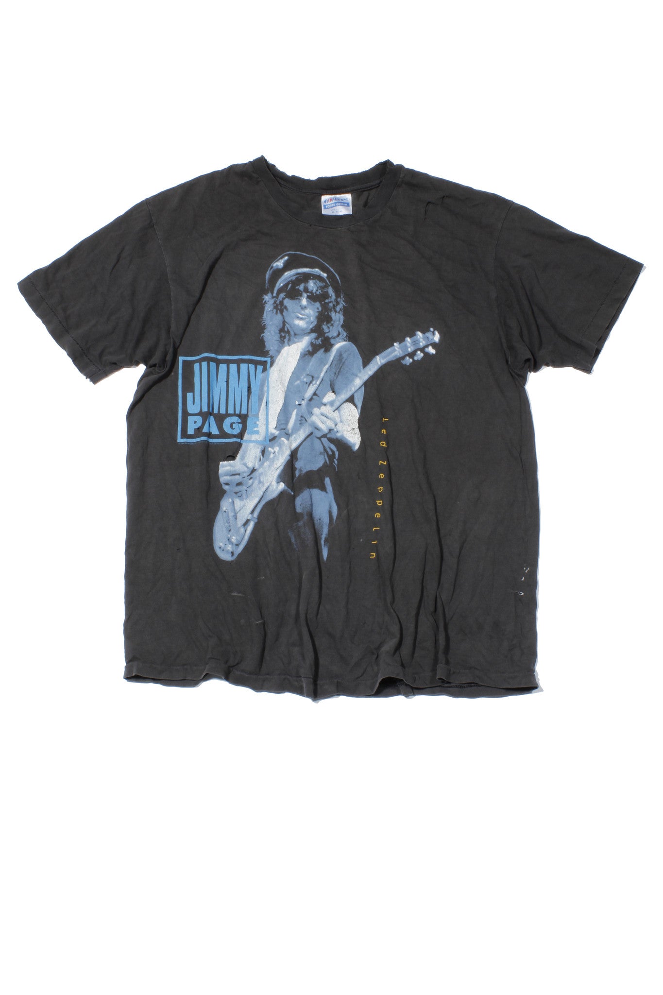 Jimmy Page Led Zeppelin Vintage T-Shirt 1980s – Afterlife