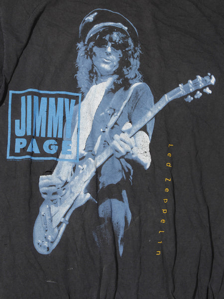 Jimmy Page Led Zeppelin Vintage T-Shirt 1980s – Afterlife Boutique