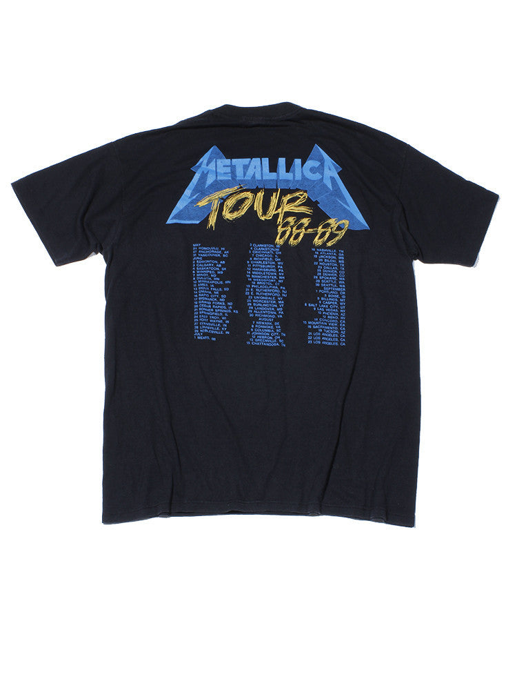 Metallica Justice For All Tour Vintage T-Shirt 1989