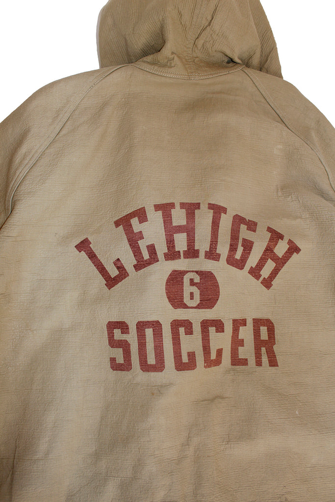 Vintage 30's Lehigh Soccer Blanket Lined "D" Pocket Jacket