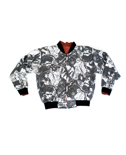 Vintage Balenciaga Reversible Silk Bomber – Afterlife Boutique