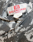 Vintage Balenciaga Reversible Silk Bomber