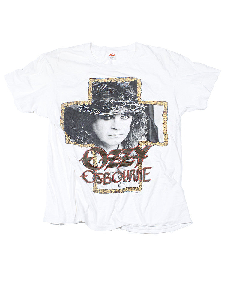 Ozzy Osbourne No Rest For The Wicked Tour Vintage T-Shirt 1988