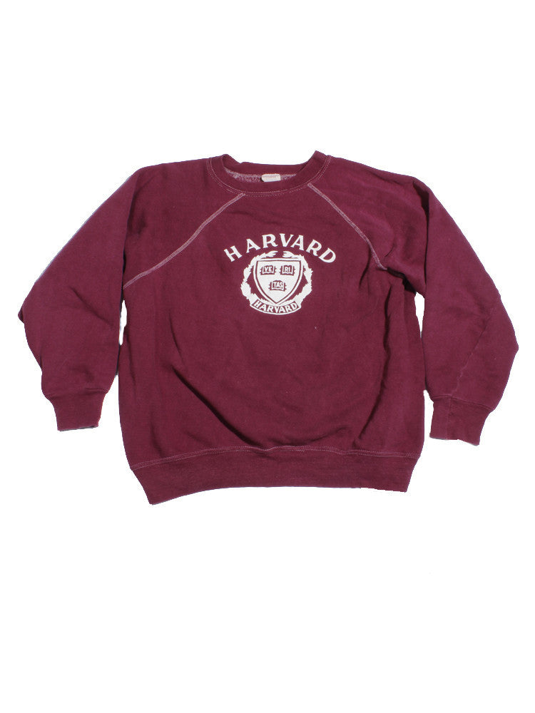【vintage】HARVARD sweatshirt Vintage 70s Harvard University Sweatshirt XL Crewneck Made In USA