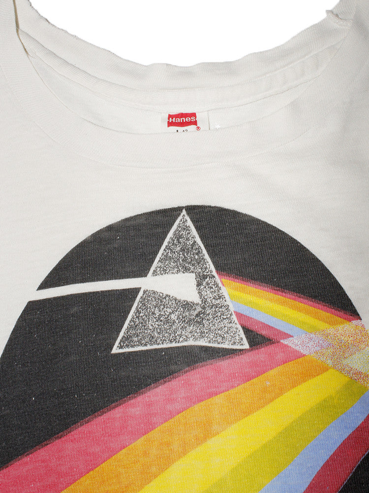 T-Shirt Ufficiale Pink Floyd Dark Side Of The Moon - Cotone Morbido, Nero, Taglie Dalla XXS Alla XXL
