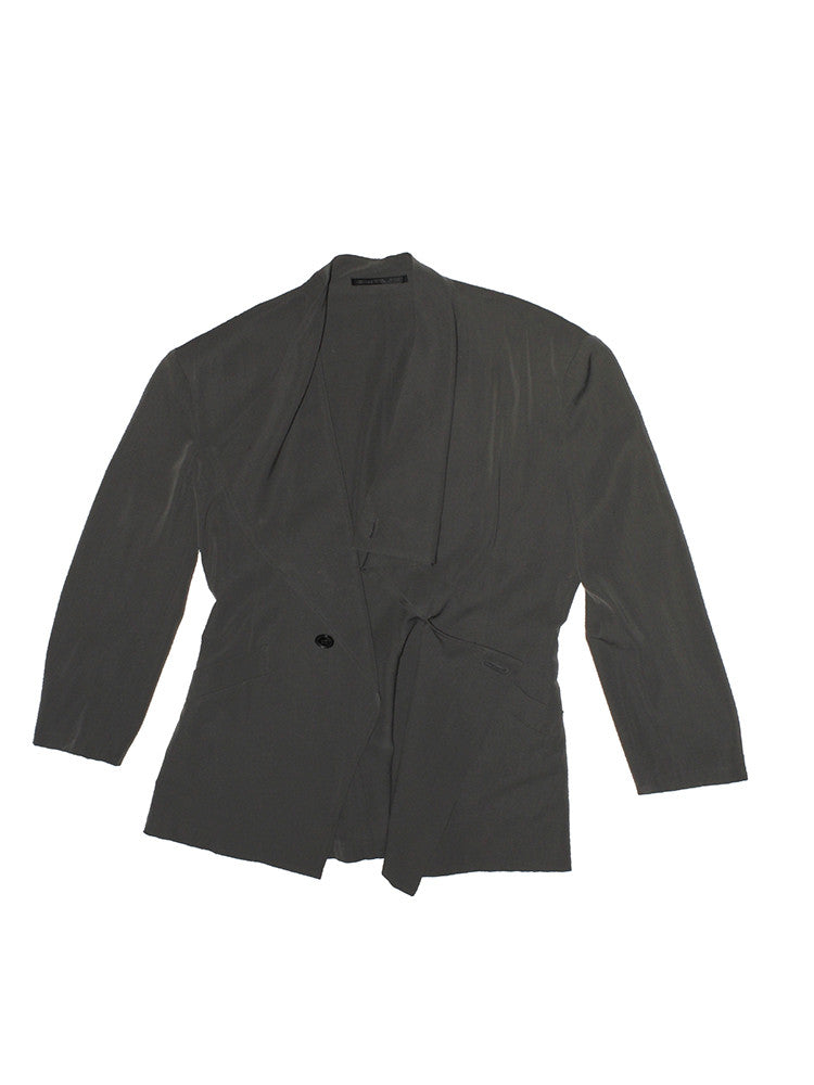 Yohji Yamamoto 80's Asymmetrical Jacket – Afterlife Boutique