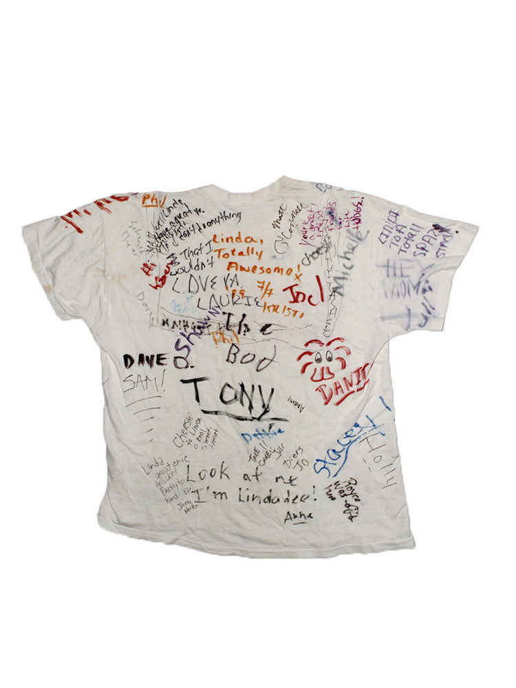 Vintage 80's Autograph T-shirt