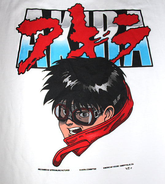 Vintage 90's Deadstock AKIRA Rare Huge Script Face T-Shirt