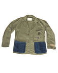 ALC-046 Custom U.S. WWII USMC HBT Herringbone Twill P41 Utility Jacket ///SOLD///