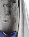 ALC-046 Custom U.S. WWII USMC HBT Herringbone Twill P41 Utility Jacket ///SOLD///