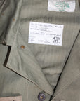 ALC-046 Custom U.S. WWII USMC HBT Herringbone Twill P41 Utility Jacket