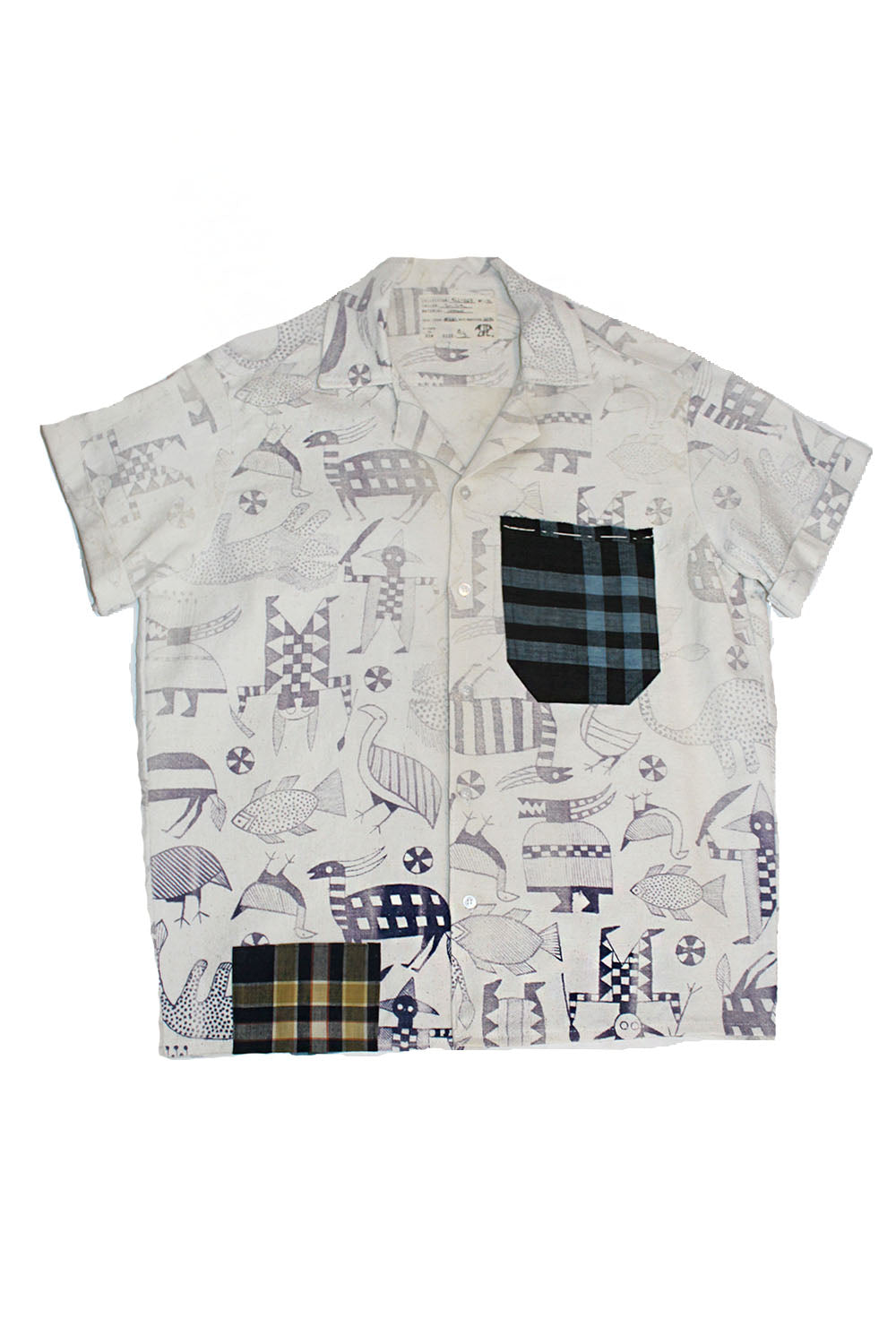 ALC-067 Vintage Mud Cloth Shirt ///SOLD///