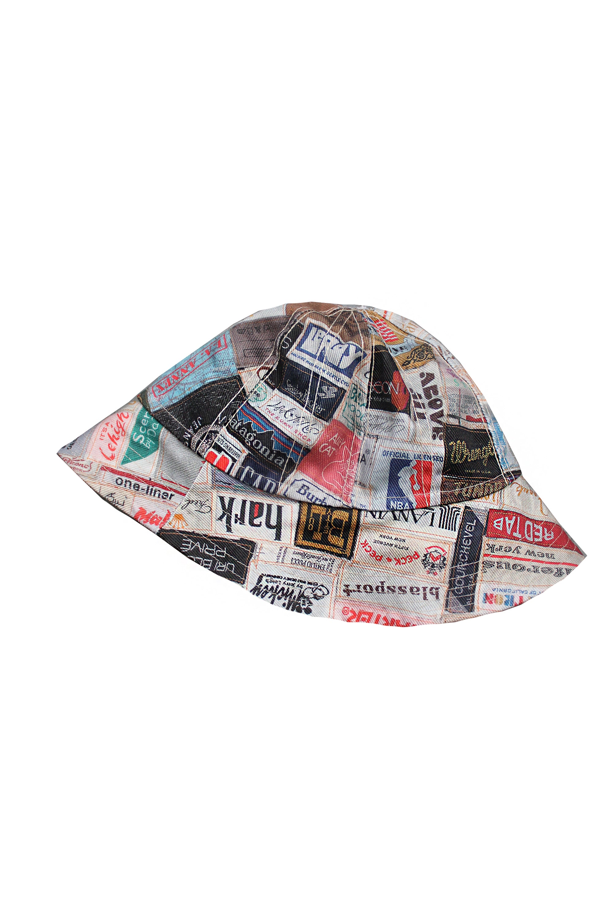 ALC- Denim Tags Bucket Hat