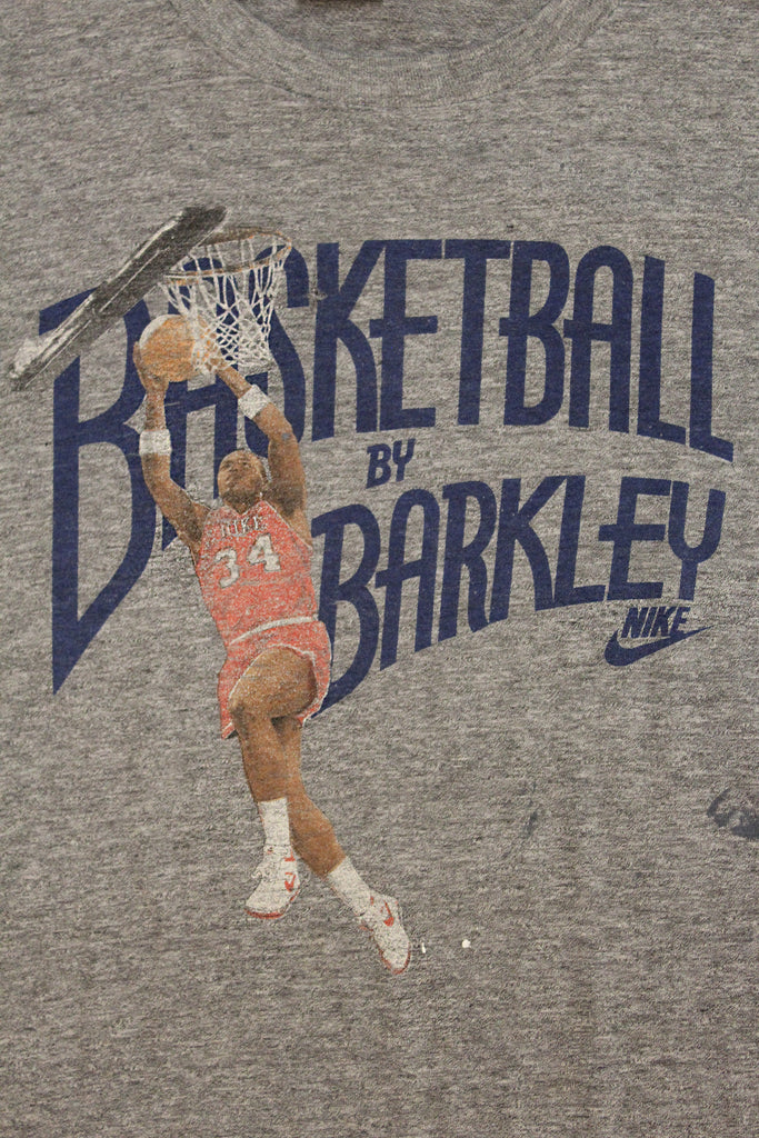 Vintage 1980's Nike Basketball By Barkley T-Shirt
