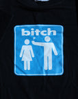 Vintage 90's BITCH Skateboards Rare Graphic T-shirt