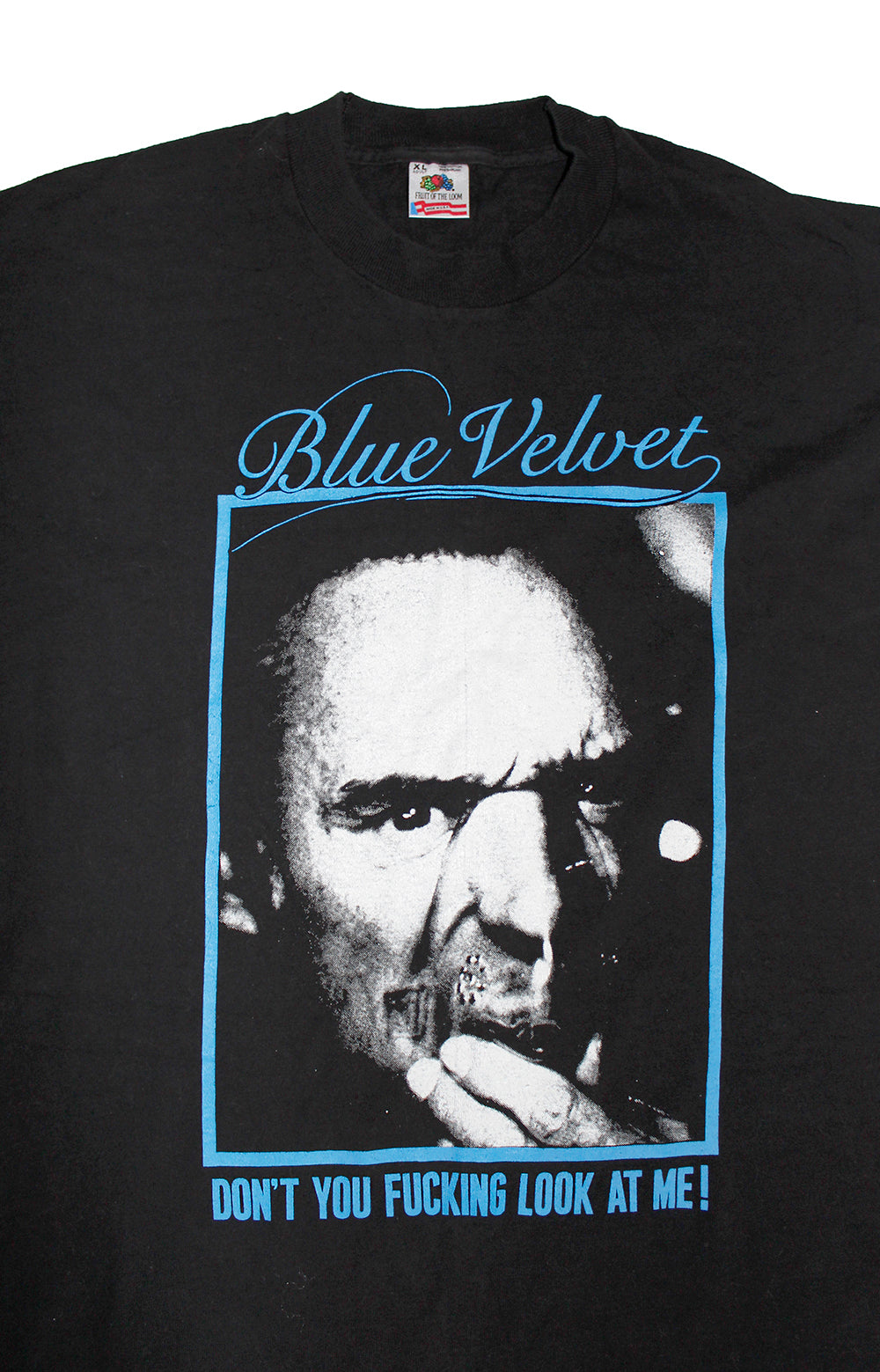 Vintage 80's Deadstock Blue Velvet Movie David Lynch T-Shirt