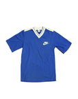 Vintage 1980's Nike Royal Blue V-Neck T-Shirt