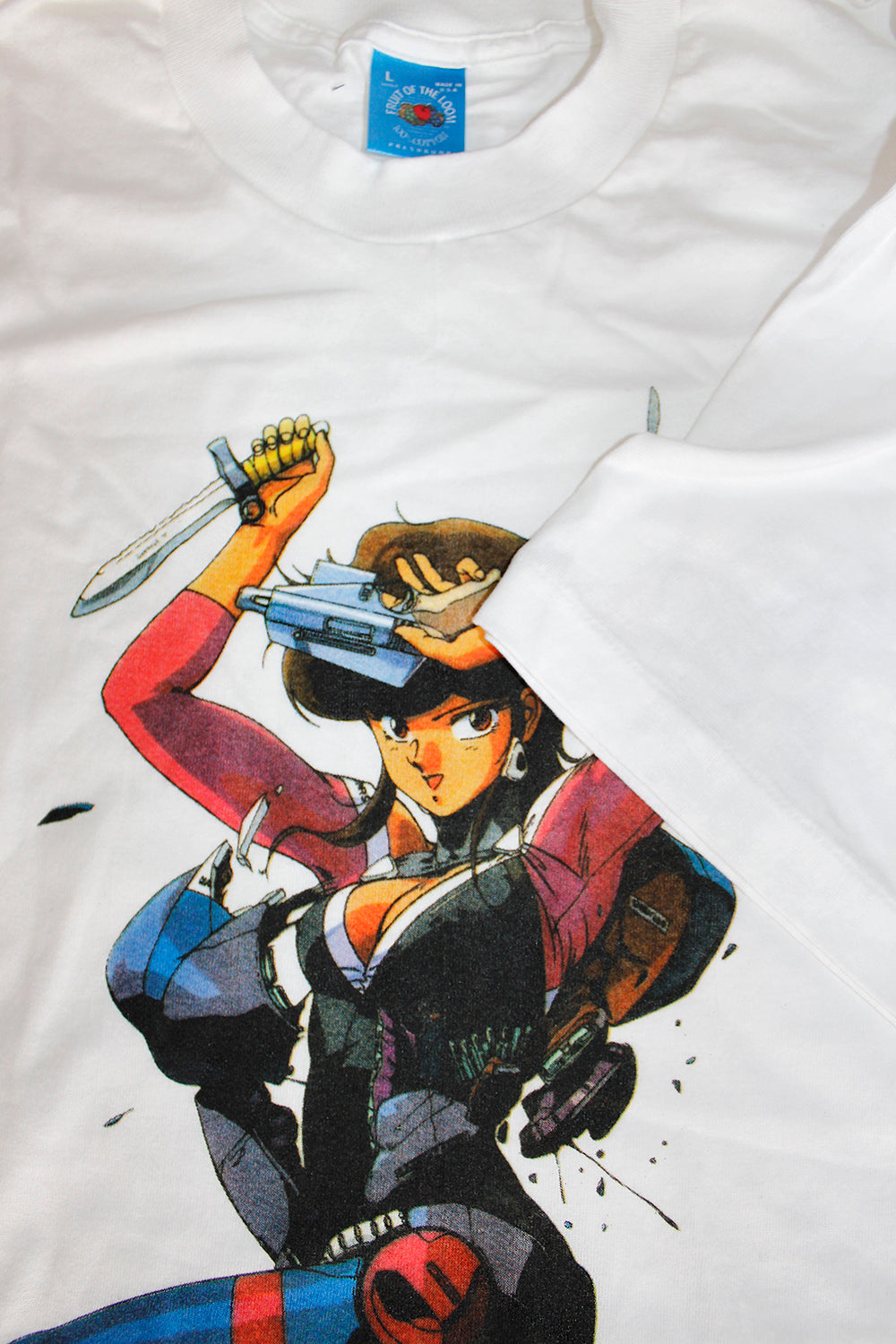 Bubblegum Crisis Tシャツ Bubblegum Crisis Tシャツ VTG Bubblegum Crisis Tee Shirt sz XL
