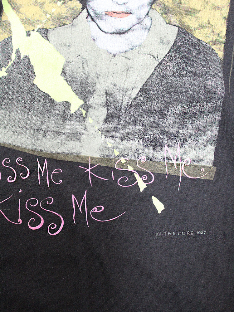 USA製 THE CURE キュア KISS ME ヴィンテージ Tシャツ The Cure ~ Kiss Me Kiss Me Kiss Me 1987 Vintage t-shirt