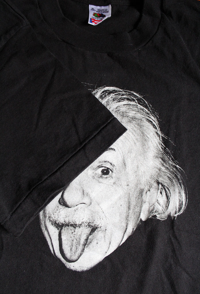 Vintage 90's Albert Einstein Photo T-Shirt