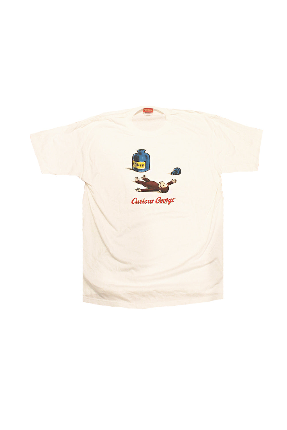 Vintage 90's Deadstock Ether Curious George T-Shirt ///SOLD///