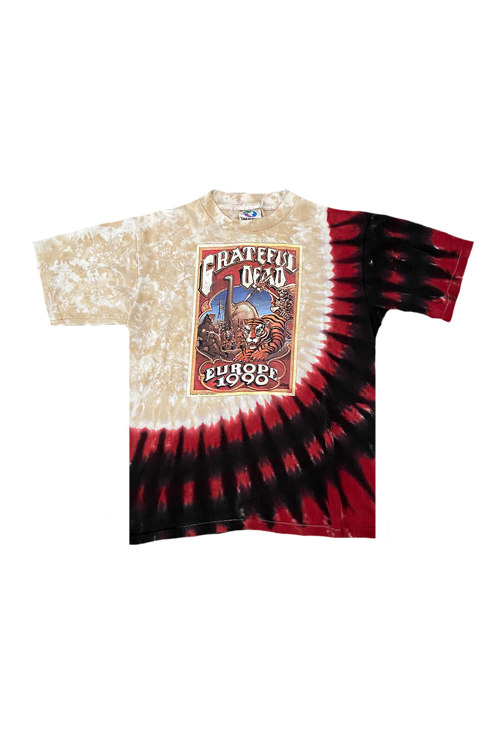 GRATEFUL DEAD EUROPEAN TOUR 1990 ツアーTシャツ 90s 90年代 グレイトフルデッド バンT 音楽 ミュージック