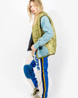 ALC-001 Reverse Weave Liner Jacket Seafoam