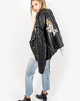 Vintage 80's "Wild Thing" Leather Motorcycle Jacket