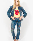 Vintage 60's Original Handmade Hippie Art Levi's Big E Redline Denim ///SOLD///