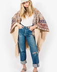 ALC-010 Kalamkari Hooded Poncho