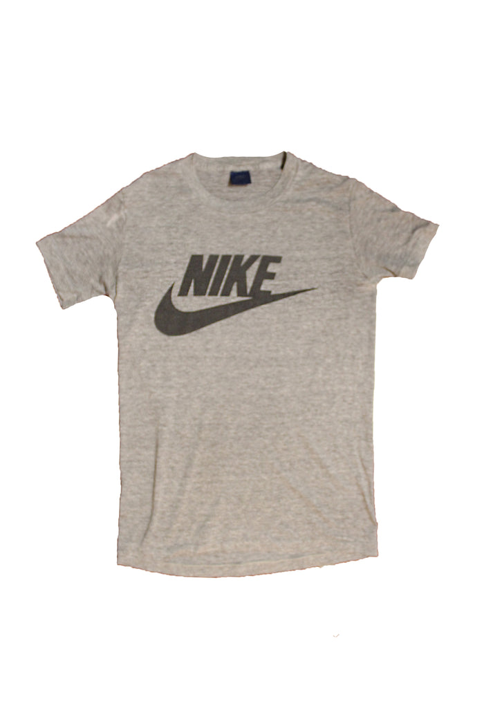 Vintage 1980's Nike Grey Tri-Blend T-Shirt