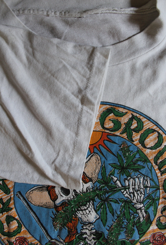 Vintage Grateful Growers Hemp Weed T-Shirt