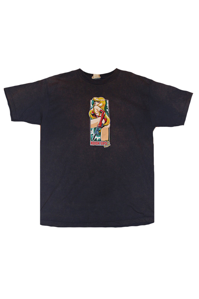 Vintage 90's Hook-Ups Skateboard T-shirt afterlife boutique