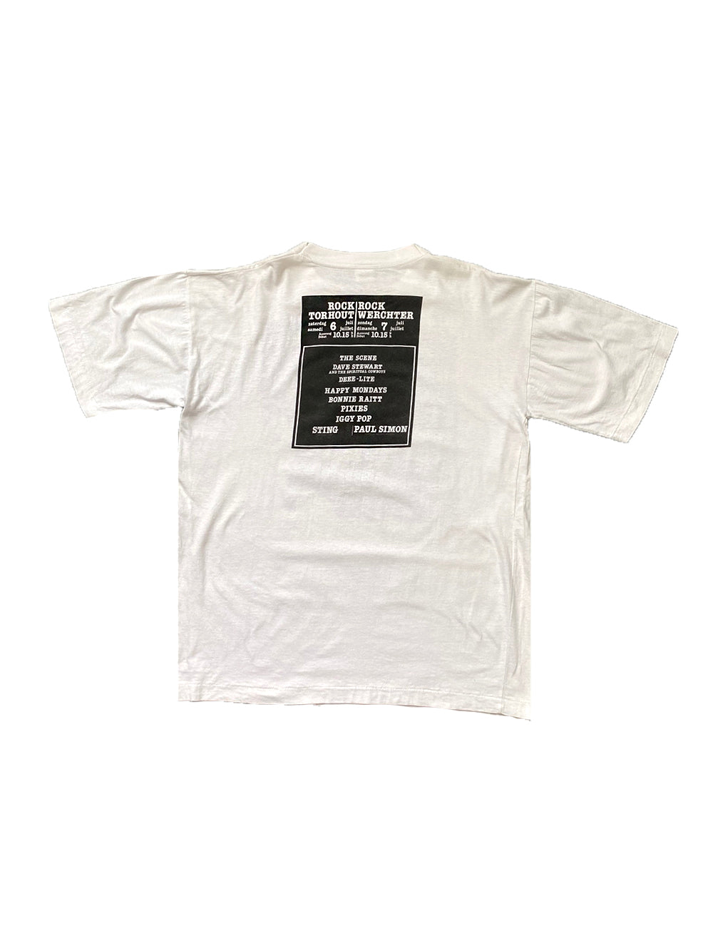 Vintage Deadstock 90's Iggy Pop Brick By Brick T-Shirt – Afterlife