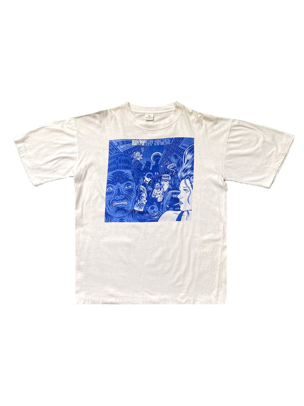 Vintage Deadstock 90's Iggy Pop Brick By Brick T-Shirt – Afterlife