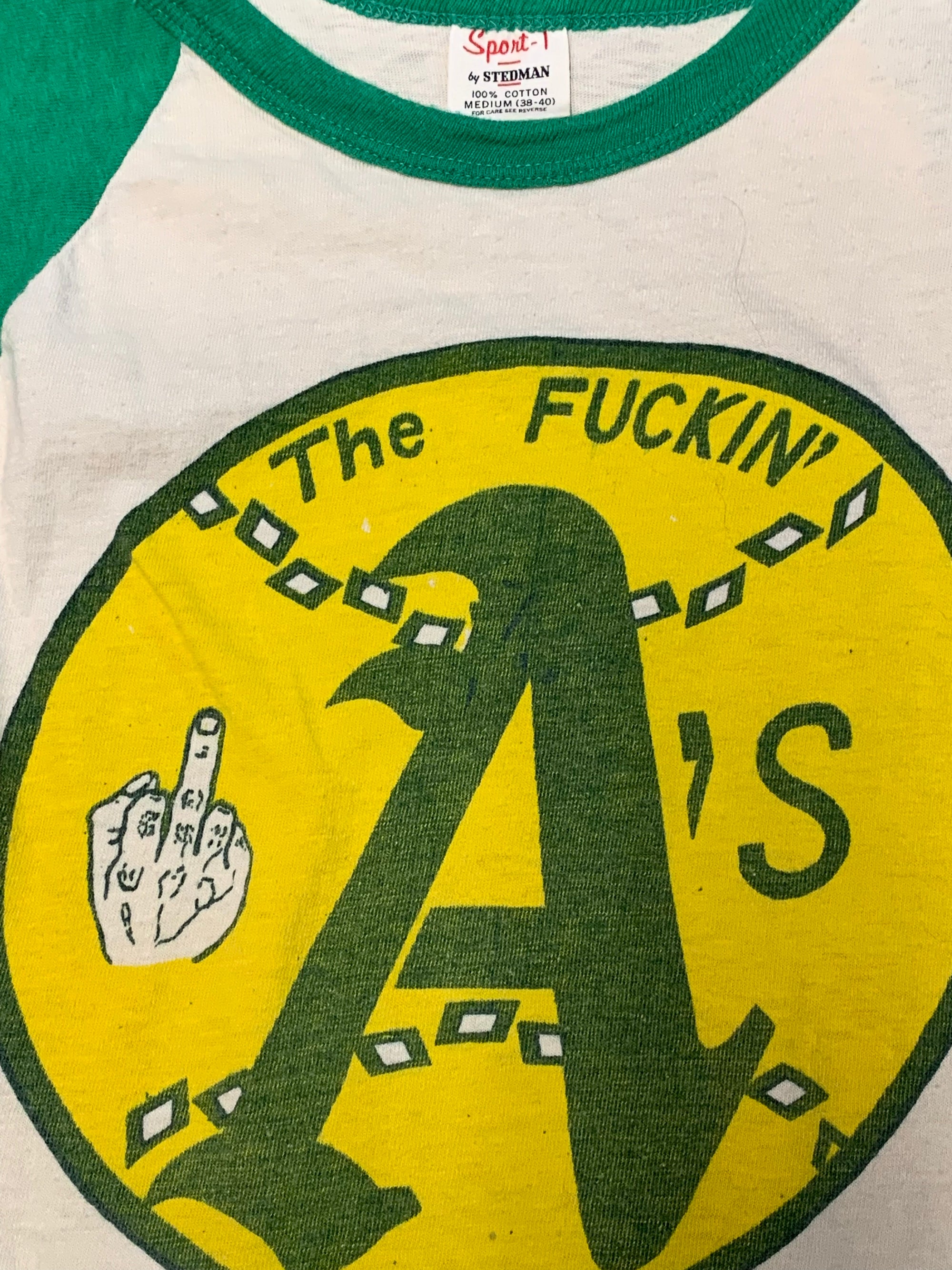 Vintage 70’s Oakland A’s Ringer T-Shirt