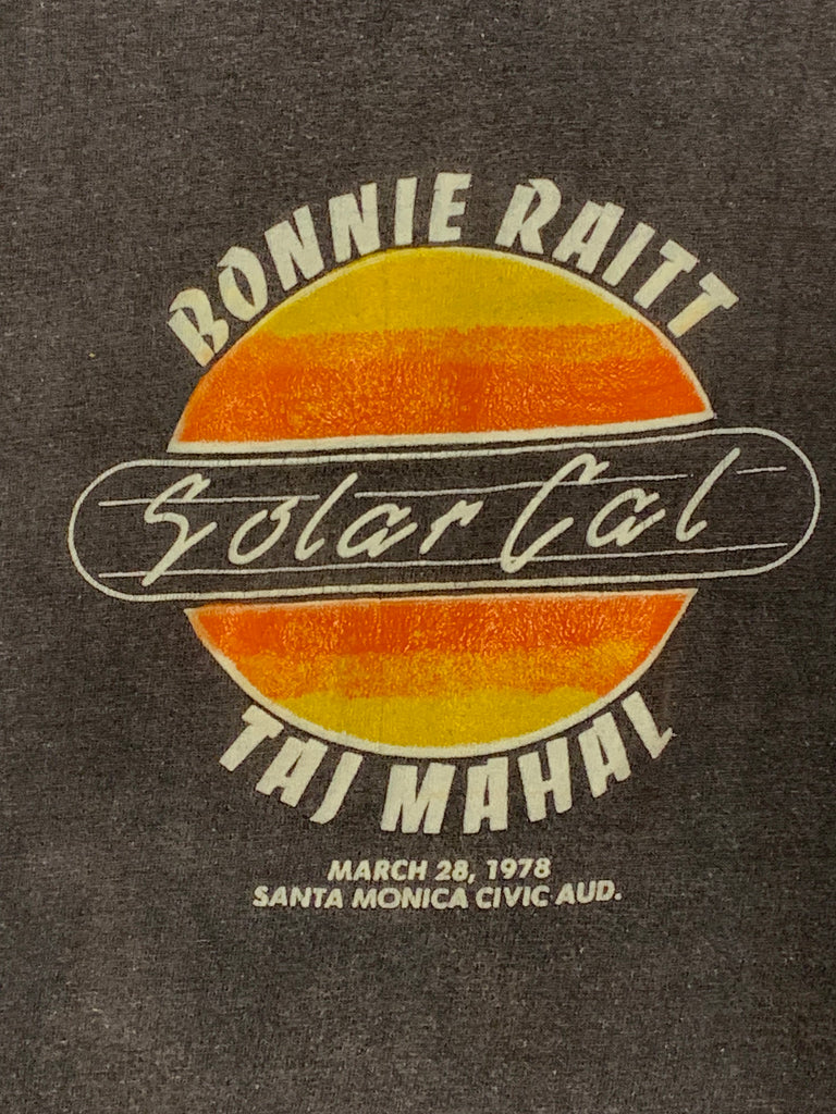 Vintage 1978 Bonnie Raitt Taj Mahal T-Shirt