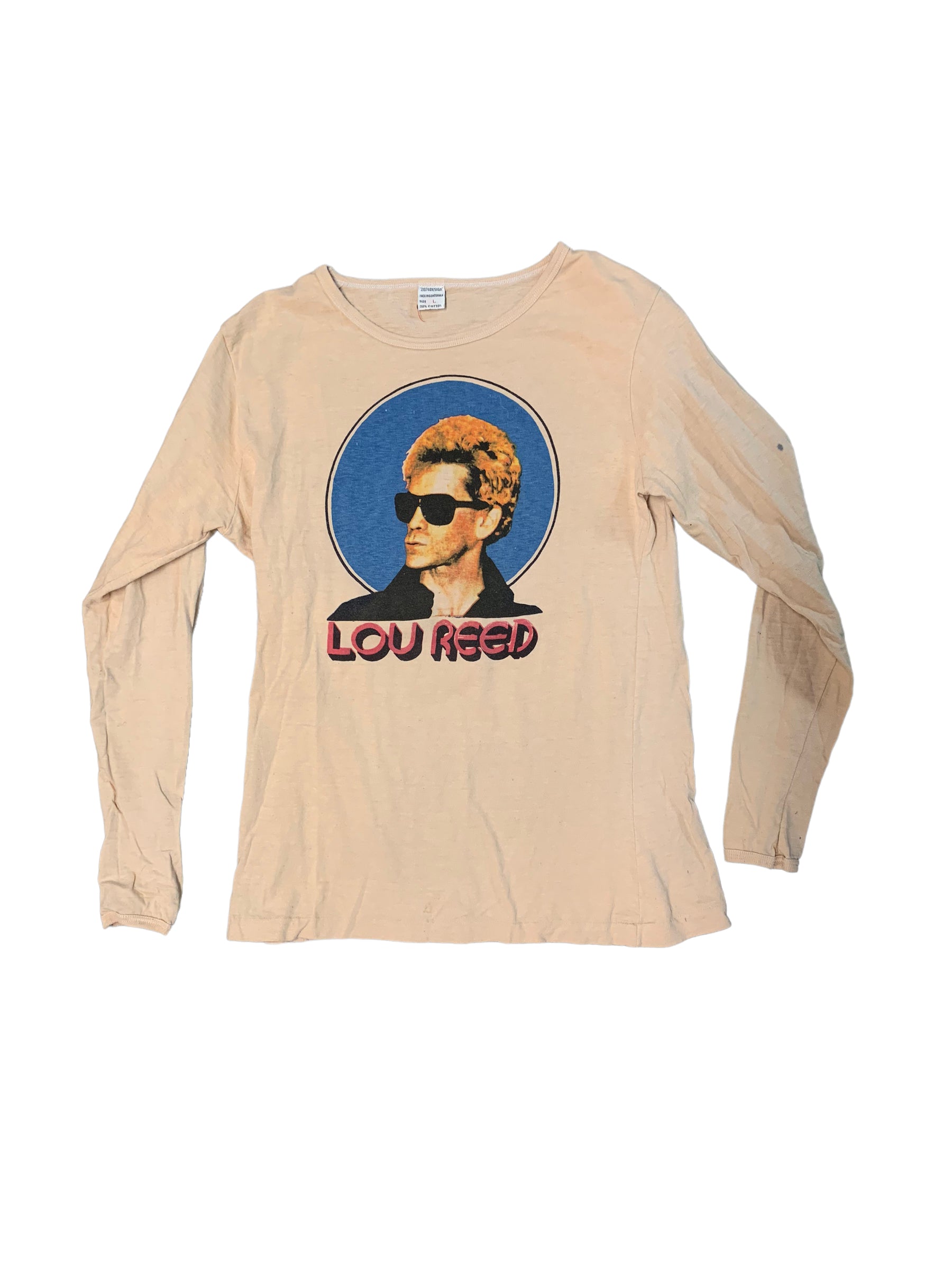 Vintage 70's Lou Reed Long Sleeve T-Shirt – Afterlife Boutique