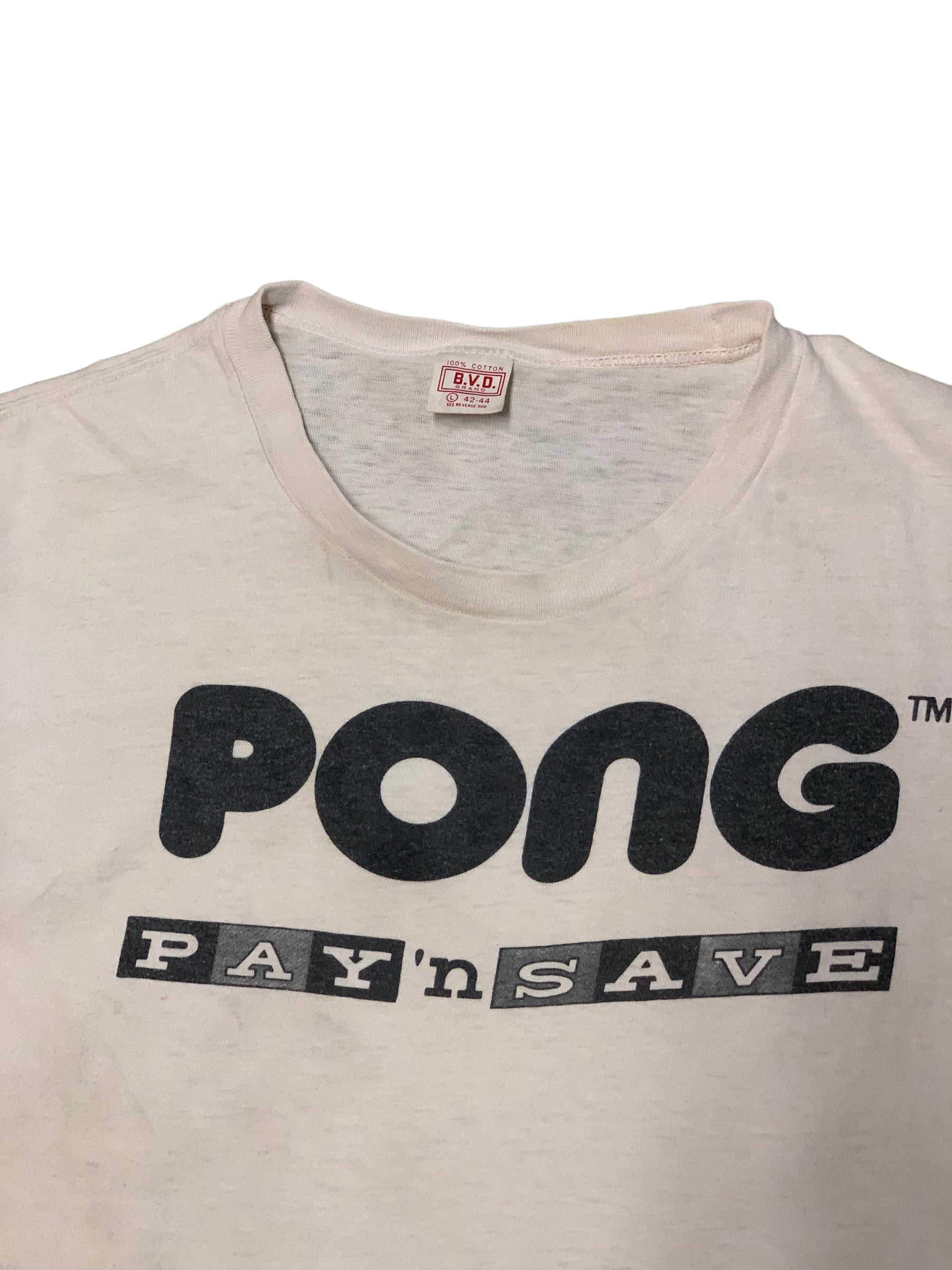 Vintage 70’s Pong Pay’n Save T-Shirt