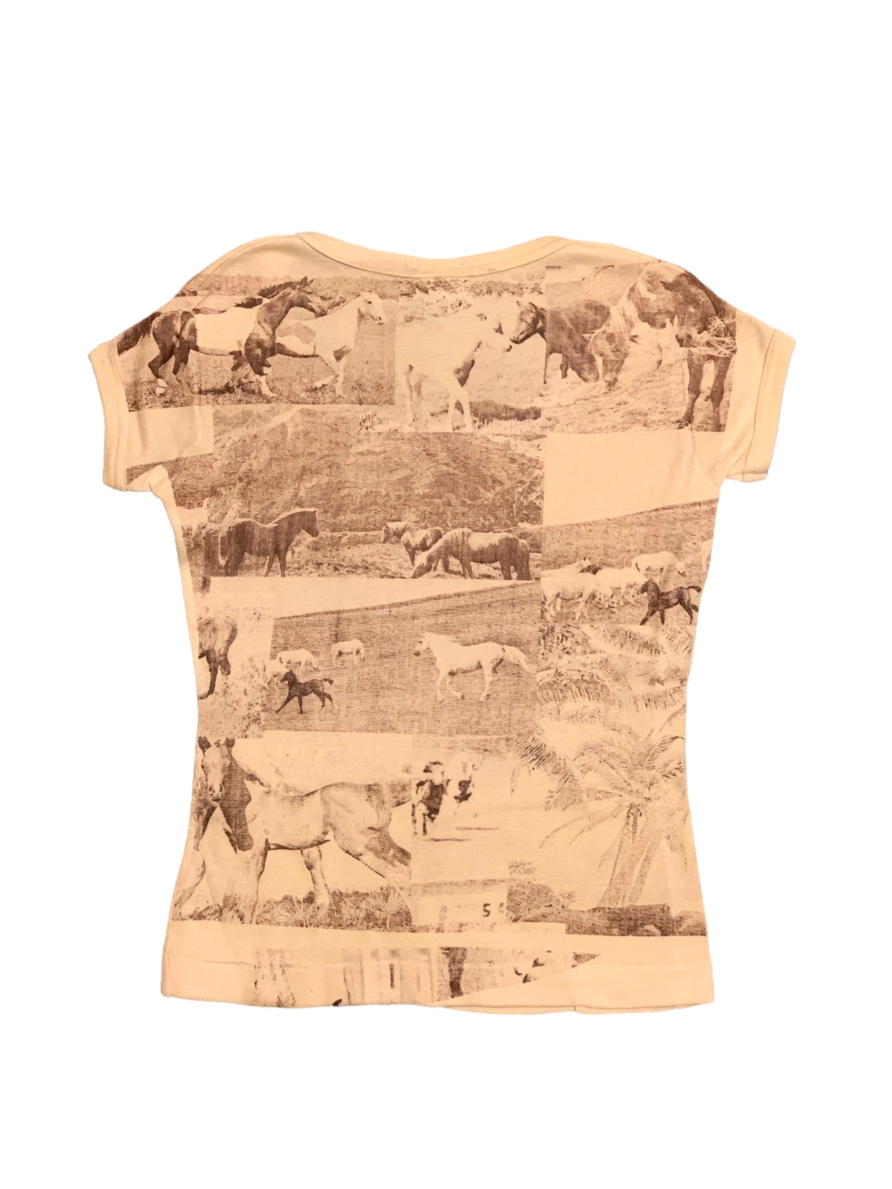 ALC- Wild Horses All Over Scoop Neck T-Shirt