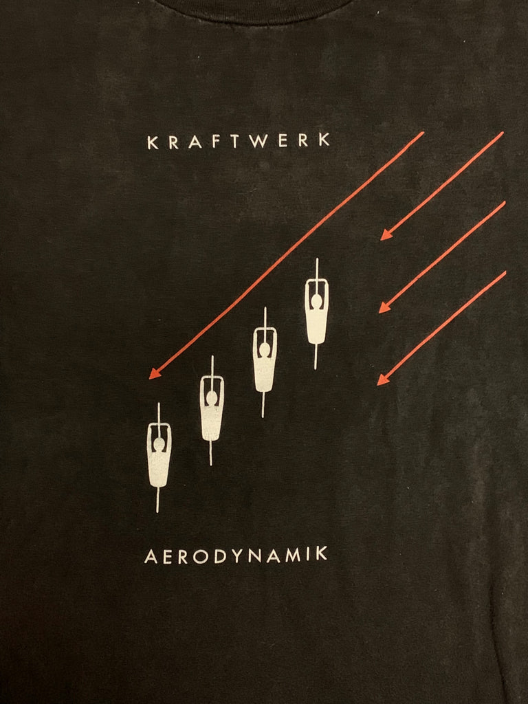 Vintage 90's Kraftwerk Aerodynamik T-shirt