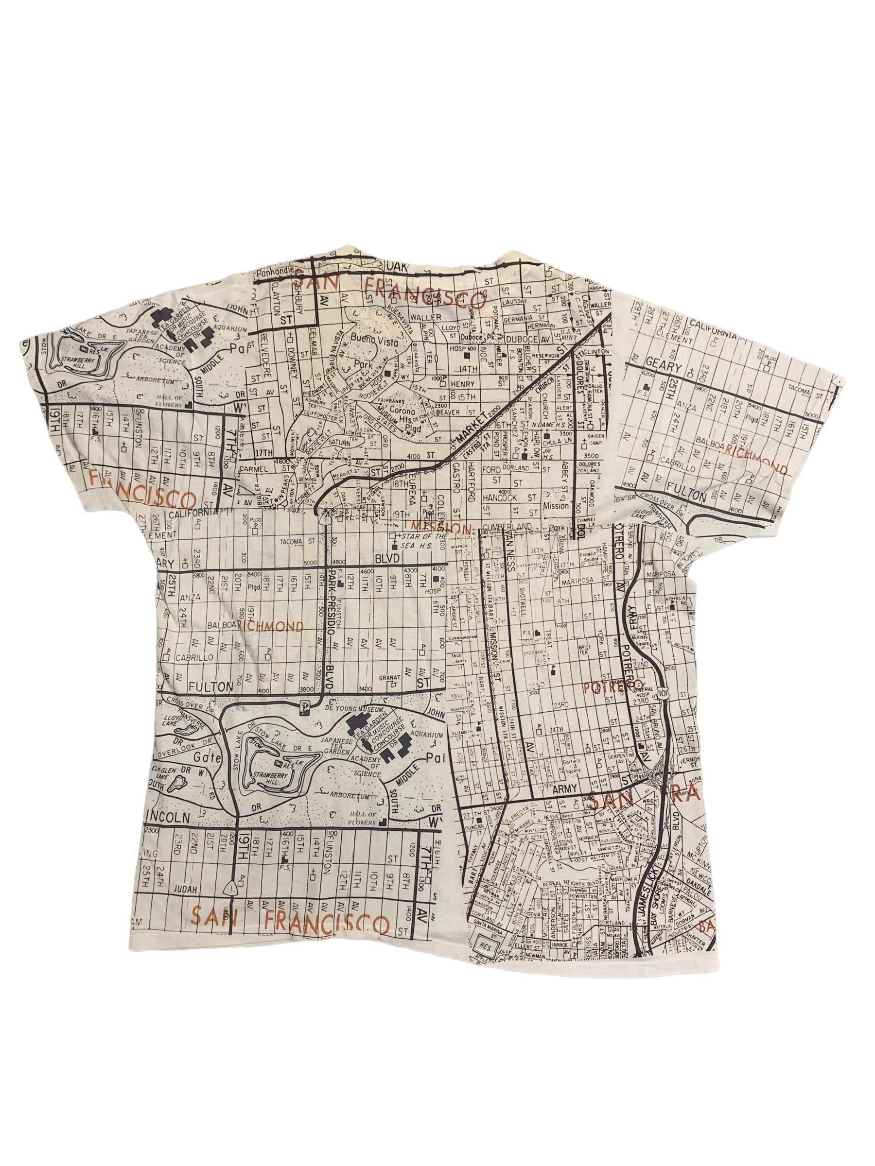 ALC- San Francisco Map T-Shirt