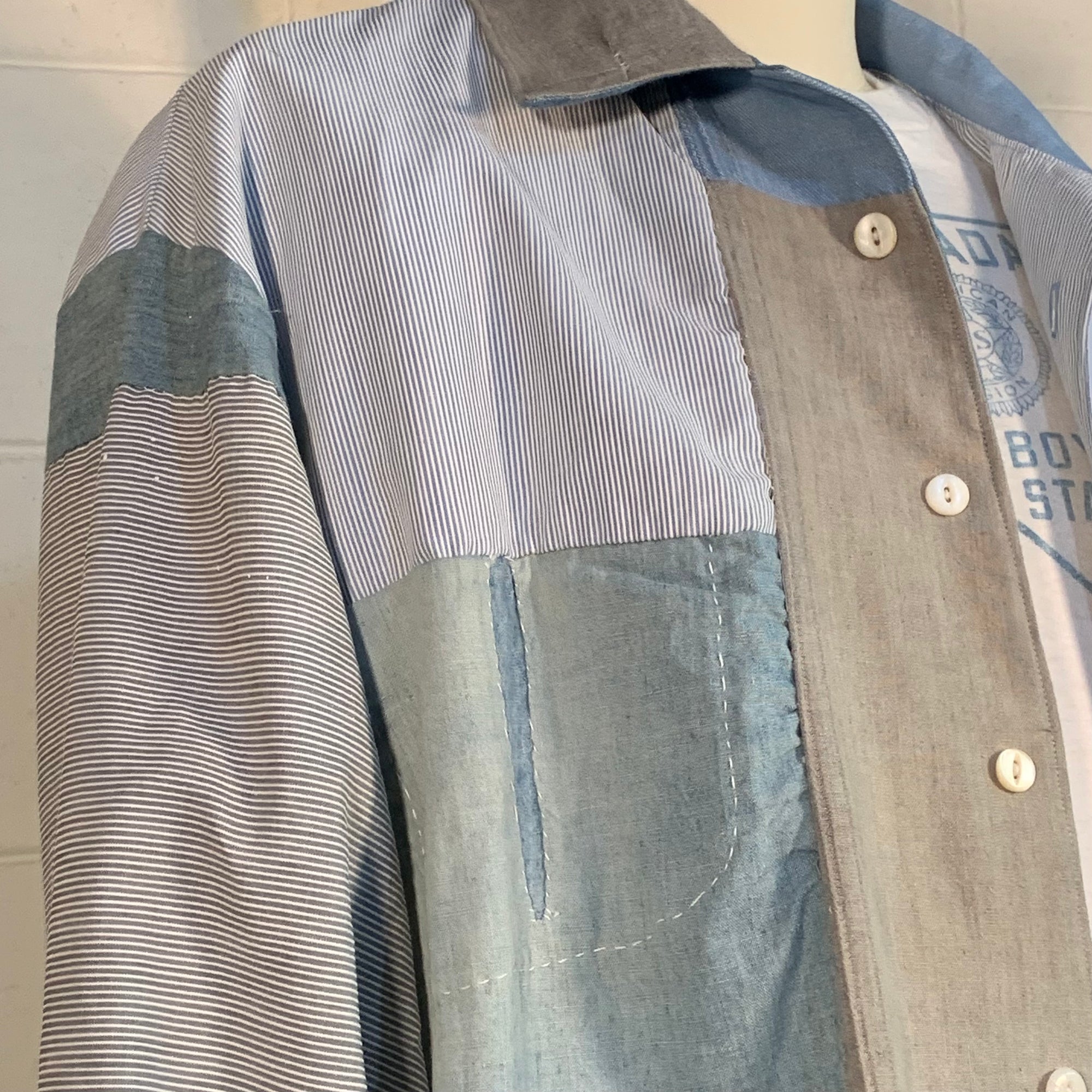 ALC- 1/1 Patchwork Shirt /// SOLD ///