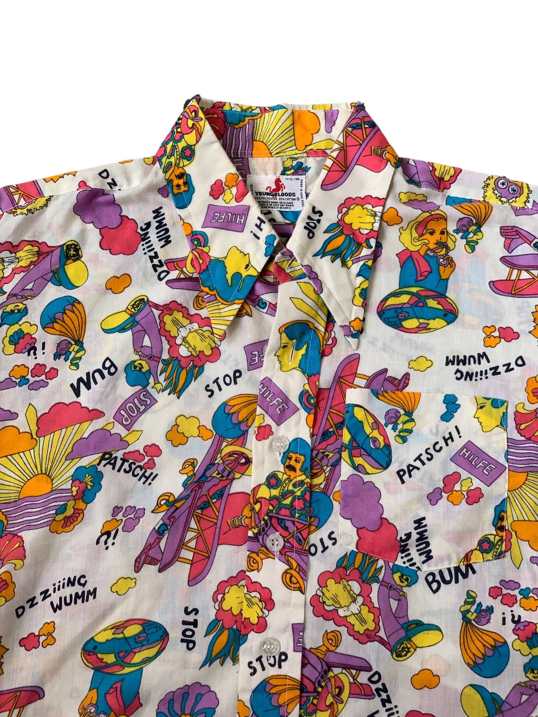 Vintage 70’s Youngbloods Button Up Shirt