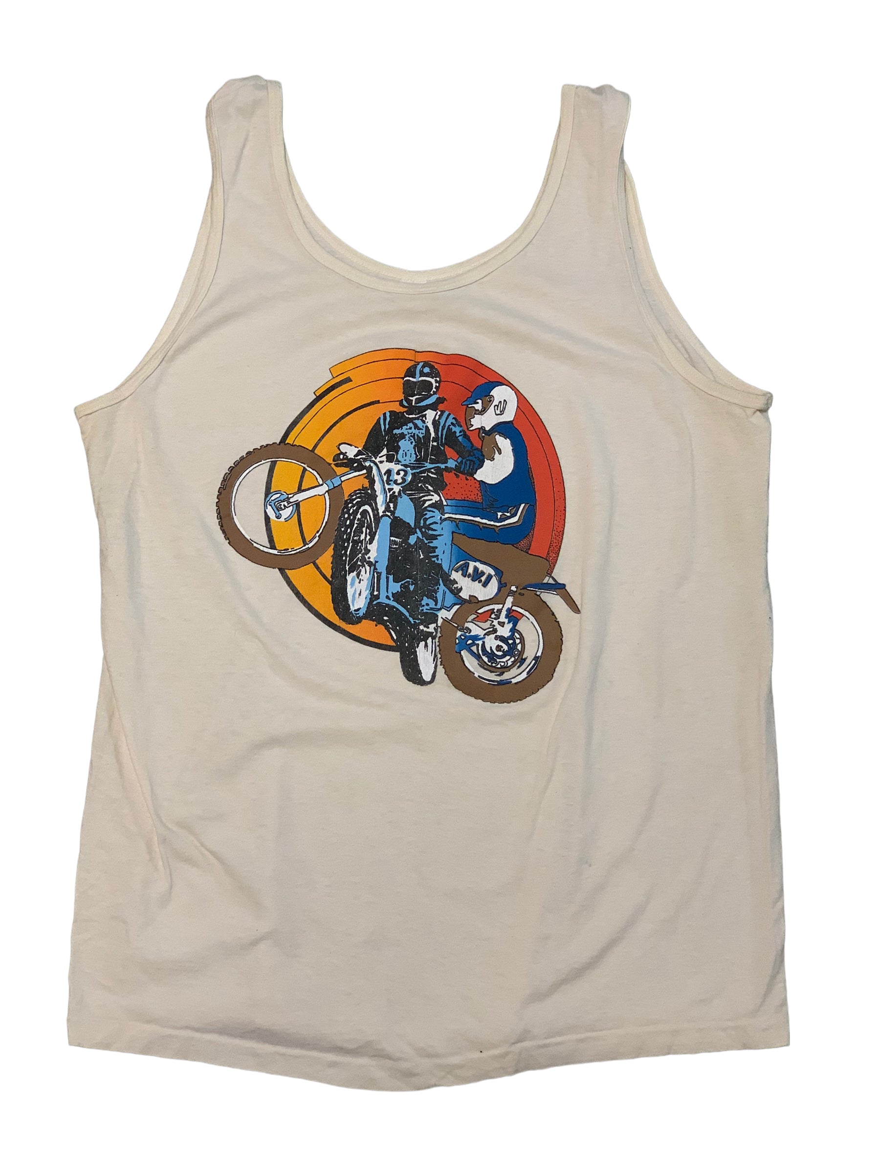 Vintage 70’s Motorcross Tank Top