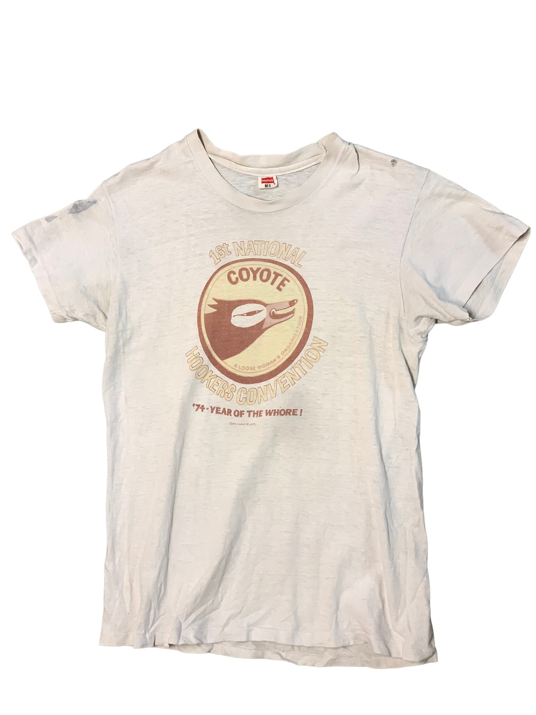 Vintage 1974 Hookers Convention T-Shirt